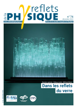 Couverture Reflets de la physique 74