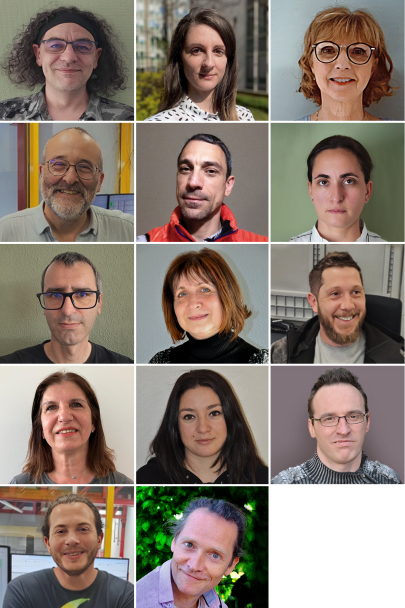 Portraits des lauréats du Cristal Collectif du CNRS pour le projet UpAlim2