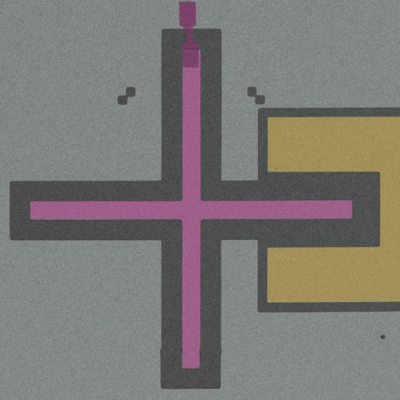 Image optique colorisée d'un bit quantique supraconducteur 