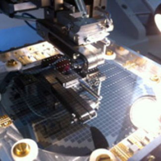 Une matrice de KID en préparation pour NIKA2. 